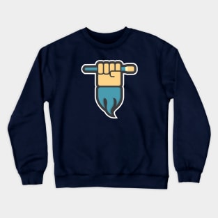 power fist painter Crewneck Sweatshirt